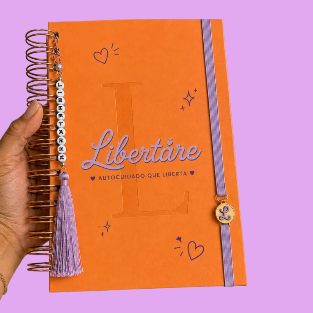 Planner Exclusivo Libertàre | Agenda de Clientes, Financeiro e Organização