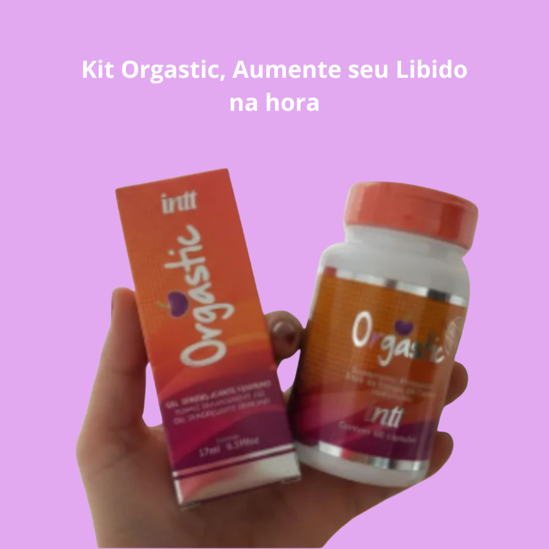 Kit Libido — Rabbit 3 em 1 Power Touch + Orgastic Gel & Cápsulas Intt