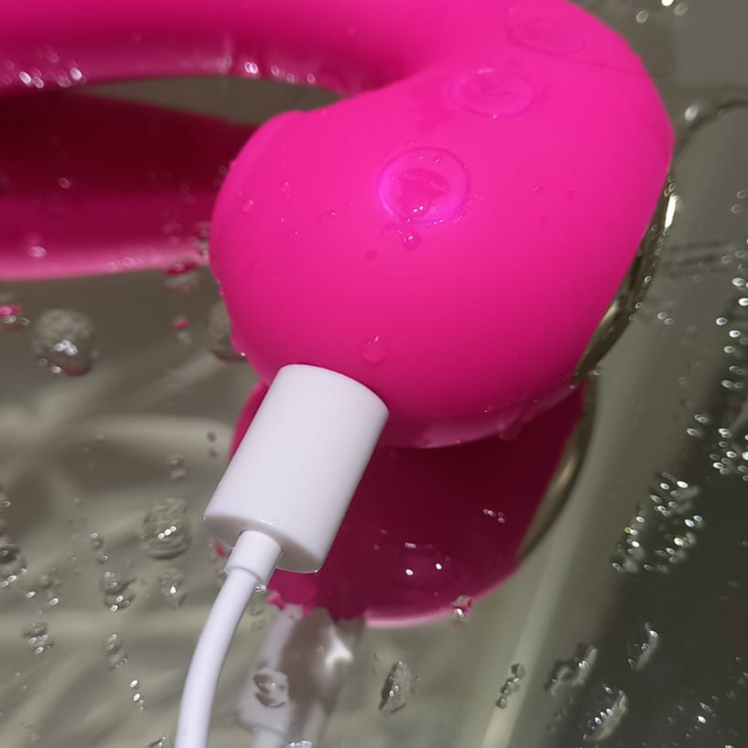Angel - 3 em 1 Vibrador com Pulsação e Tapping