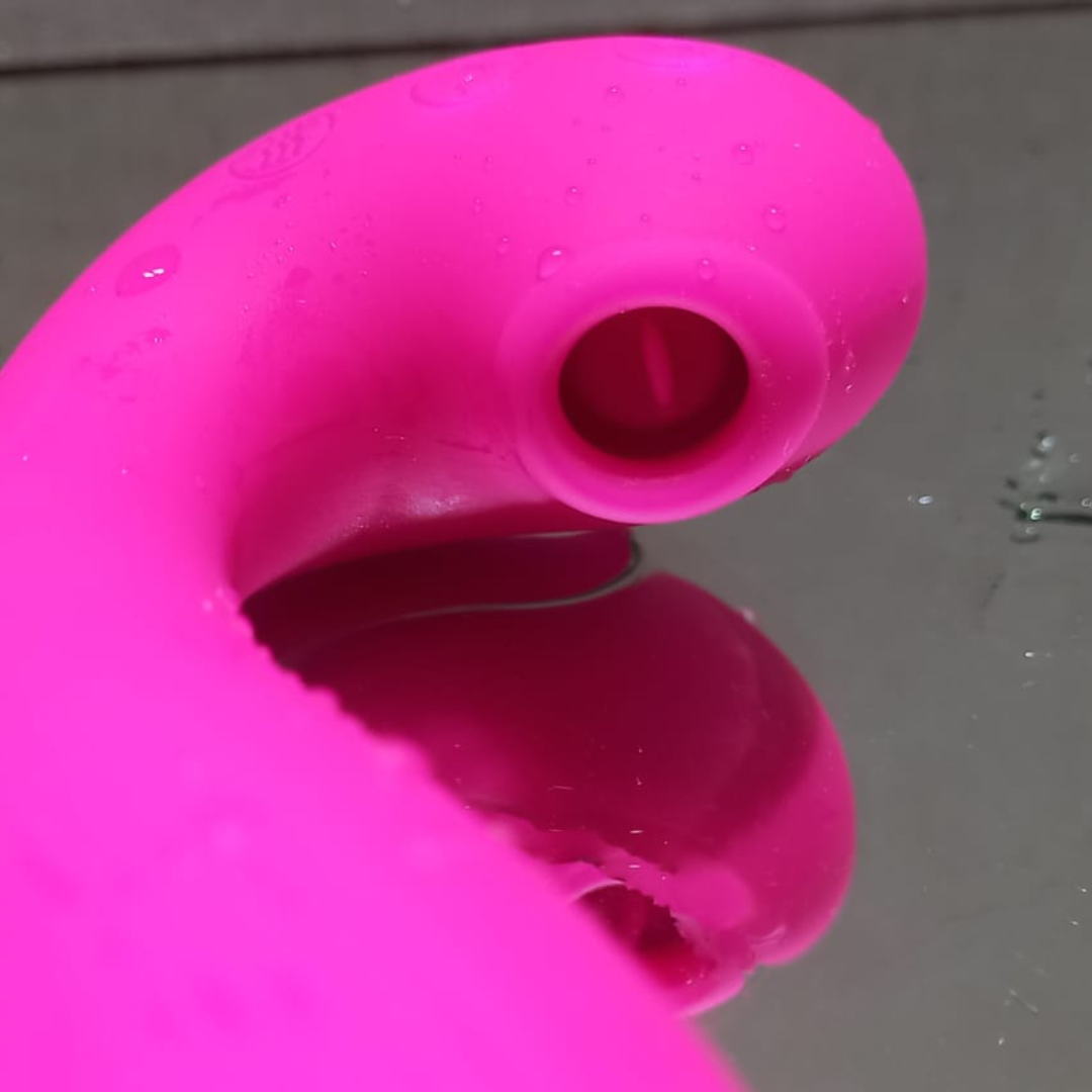 Angel - 3 em 1 Vibrador com Pulsação e Tapping