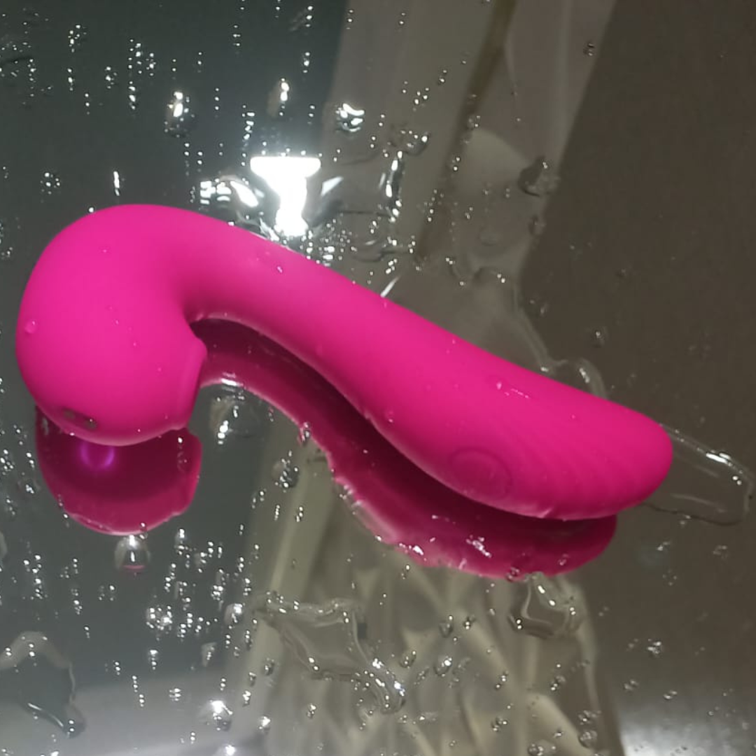 Angel - 3 em 1 Vibrador com Pulsação e Tapping