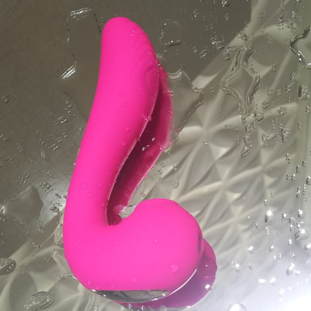 Angel - 3 em 1 Vibrador com Pulsação e Tapping
