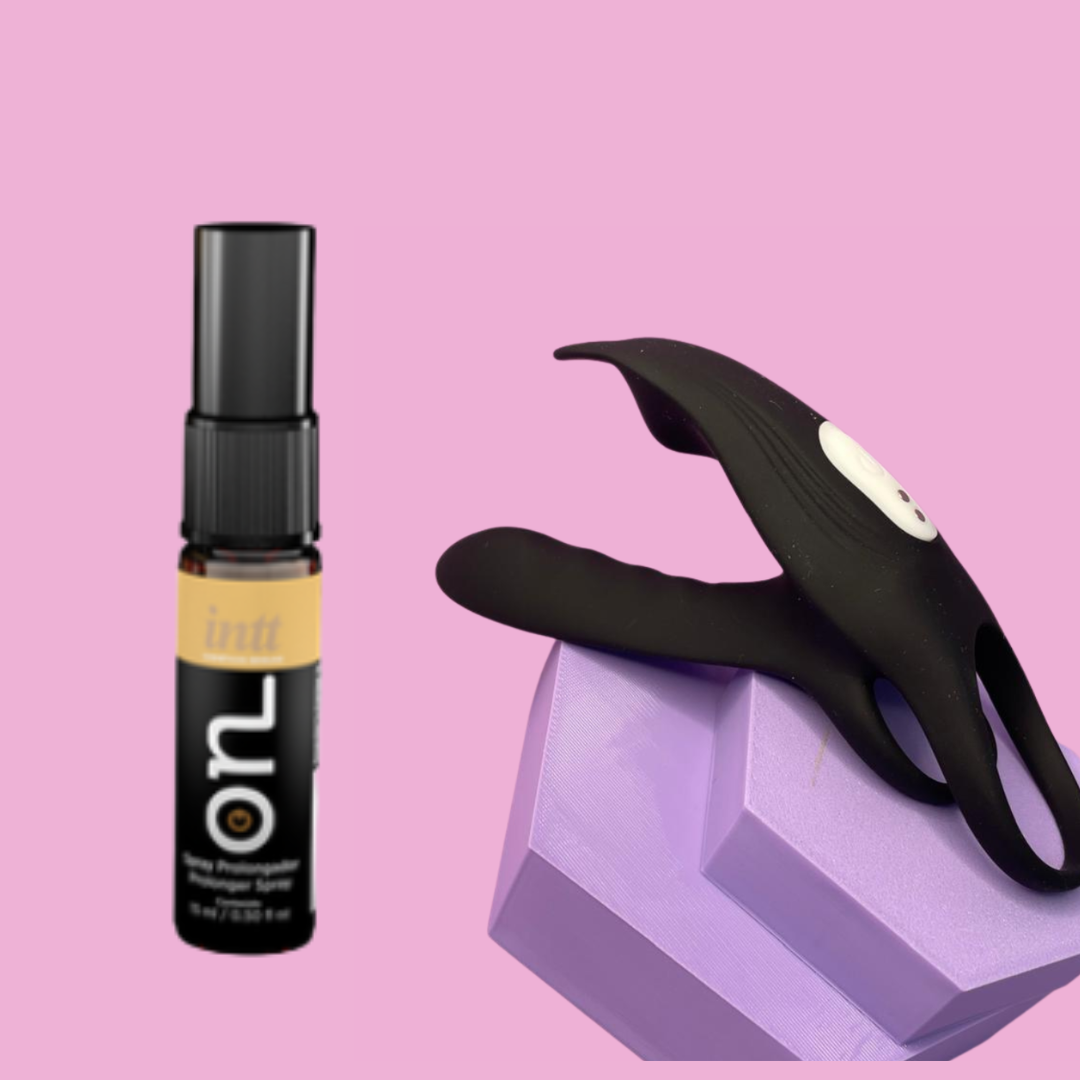 Kit Atlas Connect | Anel Vibratório com App + Prolongador Masculino 15ml