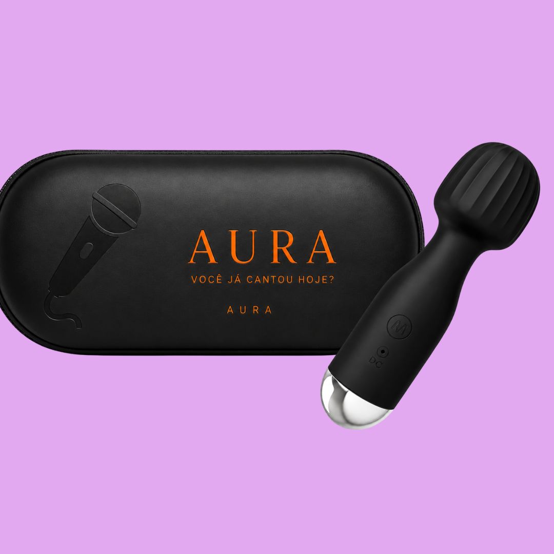 Aura – Varinha Mágica Recarregável | Linha Black