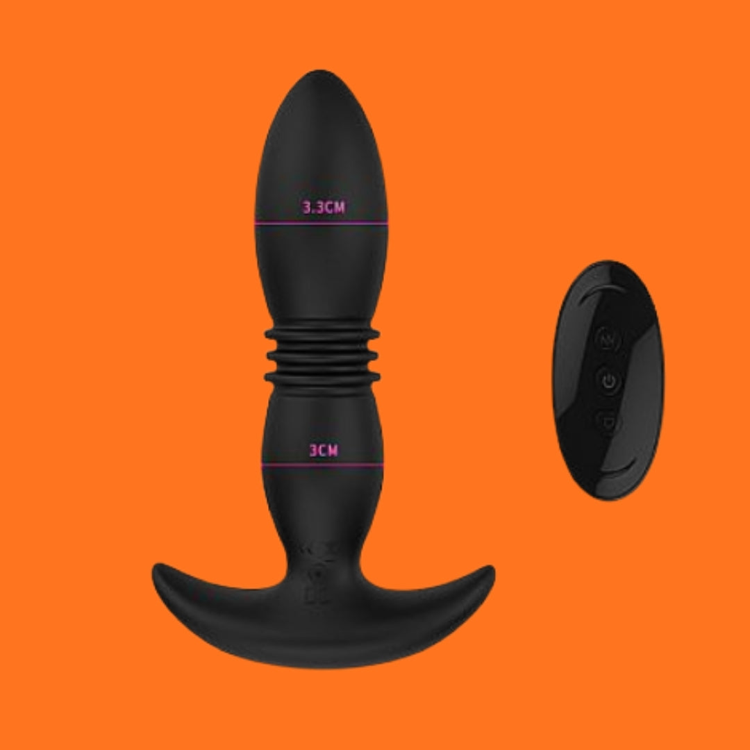 Axis — Plug Anal Vibratório com Movimento vai e vem