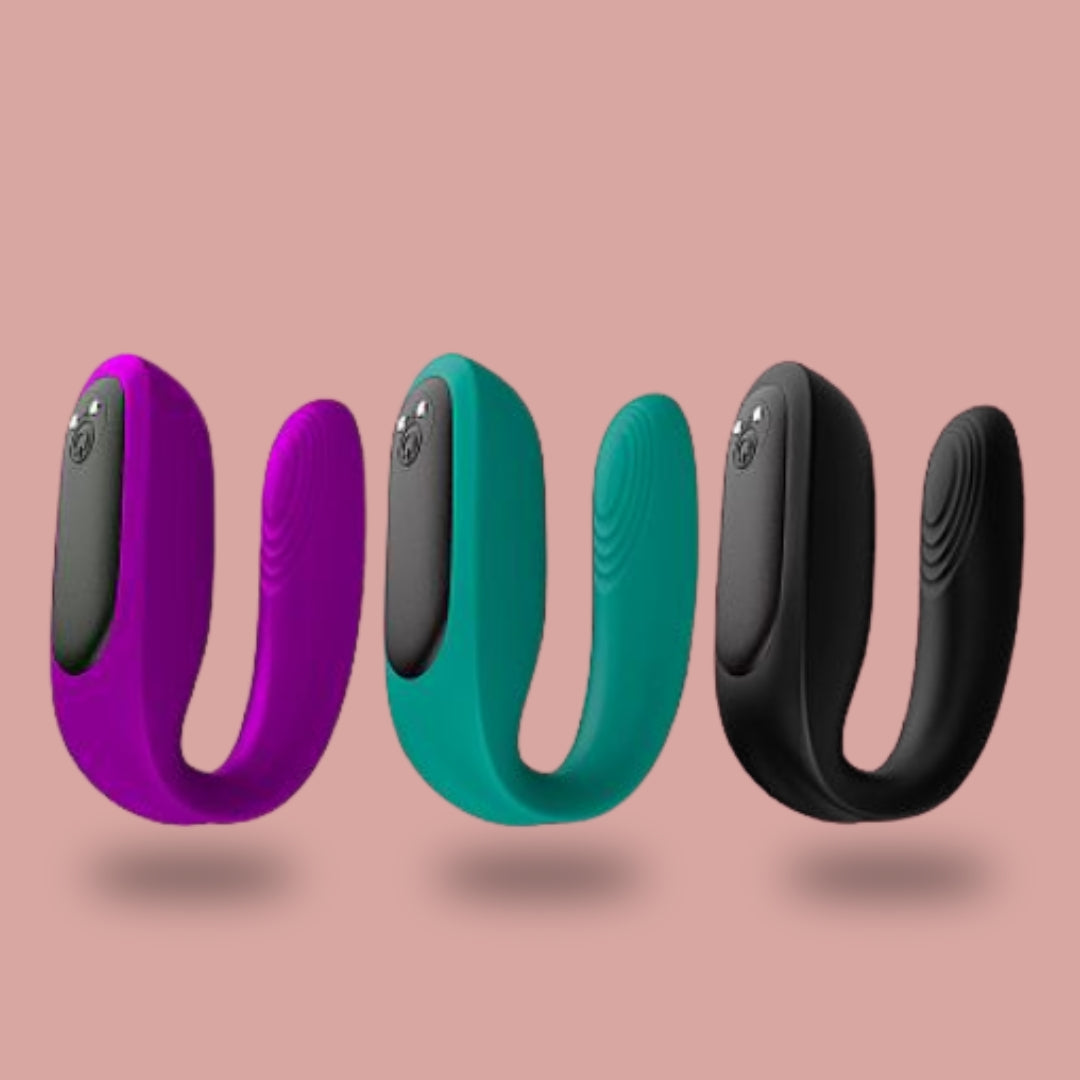 BADU — Vibrador de Casal com controle Remoto