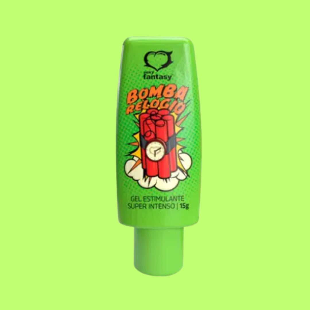 Bomba Relógio Gel Estimulante Super Intenso