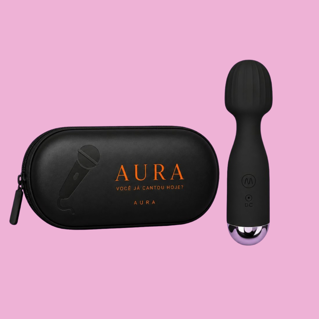 Já cantou hoje? Prepare o microfone, porque esse show promete novas sensações!

Potência, vibração, aquecimento e um toque surpreendente de tecnologia sensorial.

O Kit Aura Bubble Experience foi criado para quem deseja transformar momentos de autocuidado em experiências ainda mais envolventes.

De um lado, a Varinha Mágica Aura, exclusiva da marca própria Libertàre, com motor potente, cabeça flexível e vibrações intensas.

Do outro, o Bubble Vibes 3 em 1, um gel sensorial com esferas híbridas.