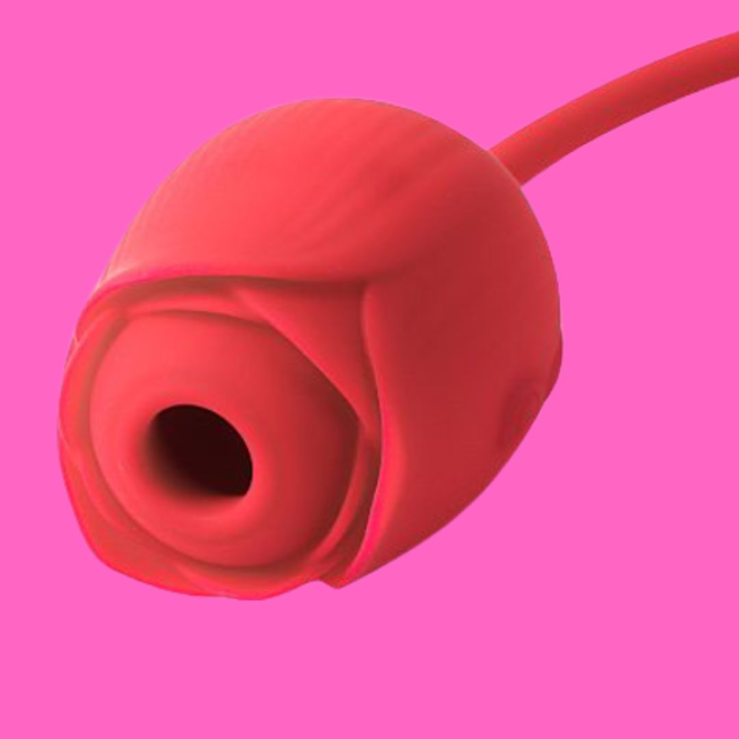 Flowery  | Vibrador Rosa e Movimento "Vem Cá"