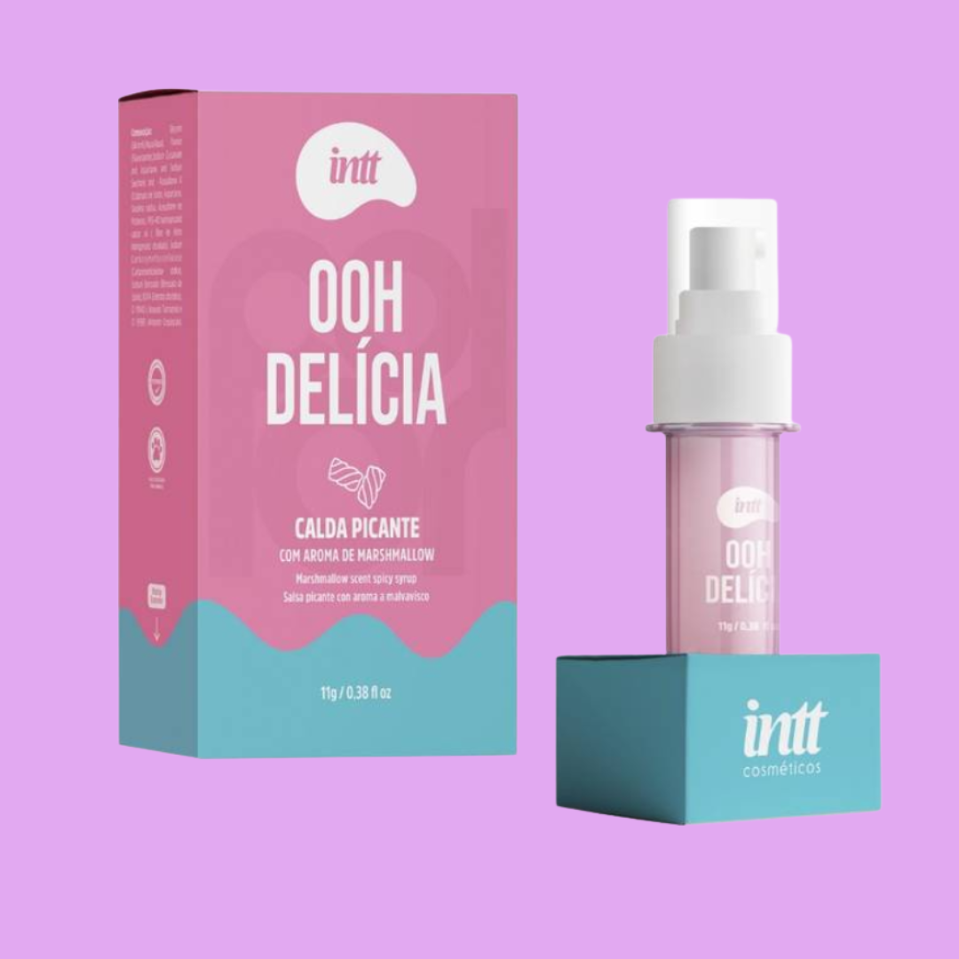 Ooh Delícia Marshmallow Intt 40g | Calda Picante com Efeito Térmico
