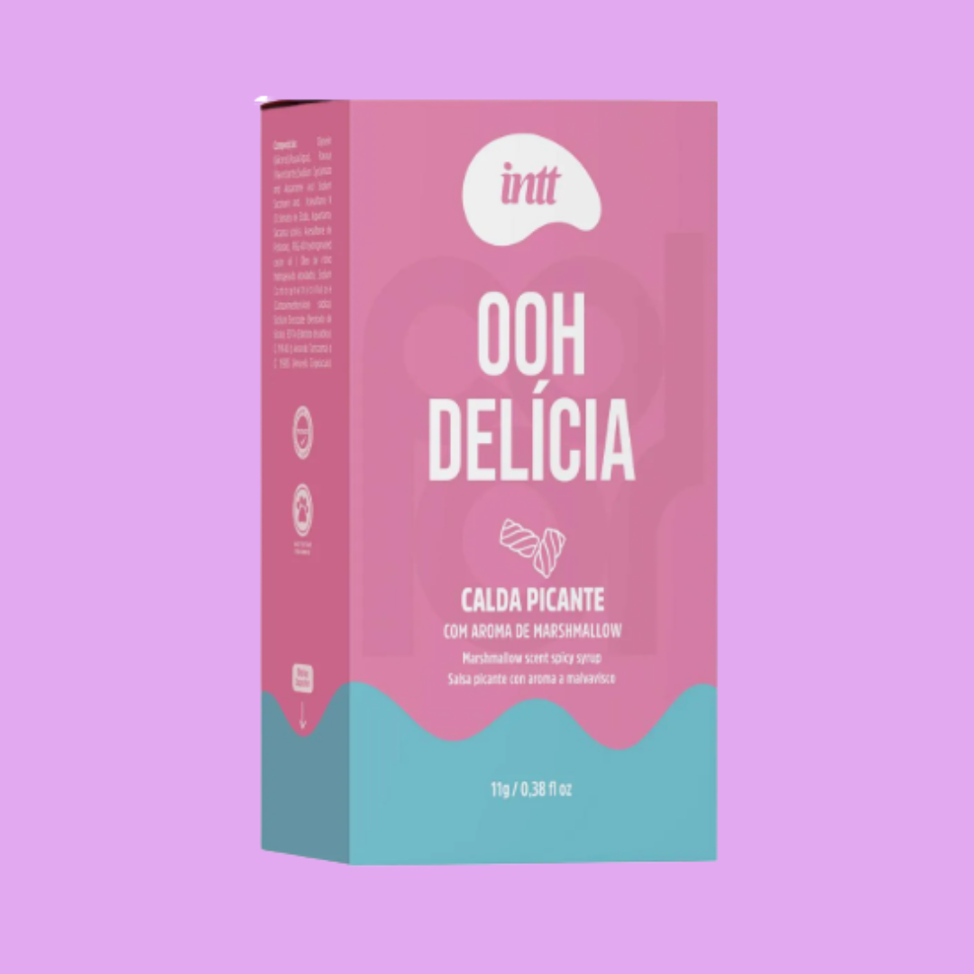 Ooh Delícia Marshmallow Intt 40g | Calda Picante com Efeito Térmico