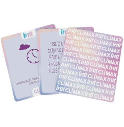 Clímax by INTT jogo  e gel de efeito quente