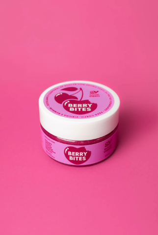 Dupla Berry Bites - Hidratante Gel + Esfoliante