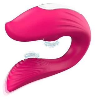 Match | Vibrador para Casais com Controle e Estímulo Duplo – Rosa