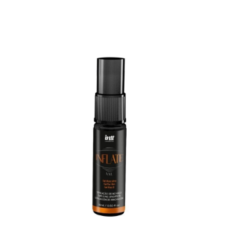 Inflate gel masculino com efeito quente e sensação de inchaço