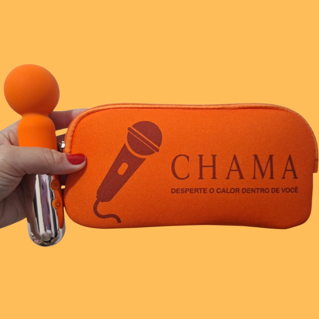 Chama™ Libertàre | Varinha Mágica Recarregável com USB Integrado