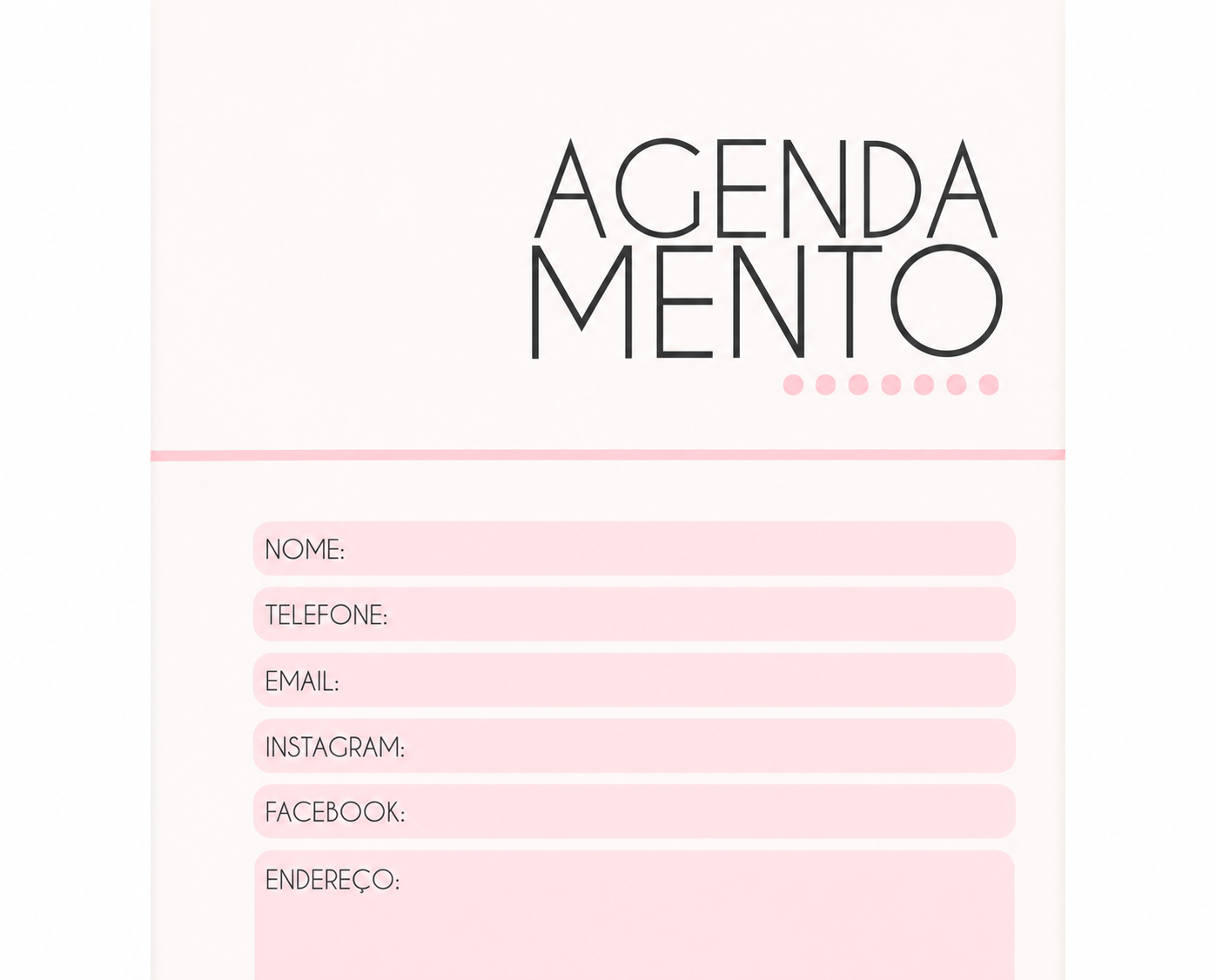 Planner Exclusivo Libertàre | Agenda de Clientes, Financeiro e Organização