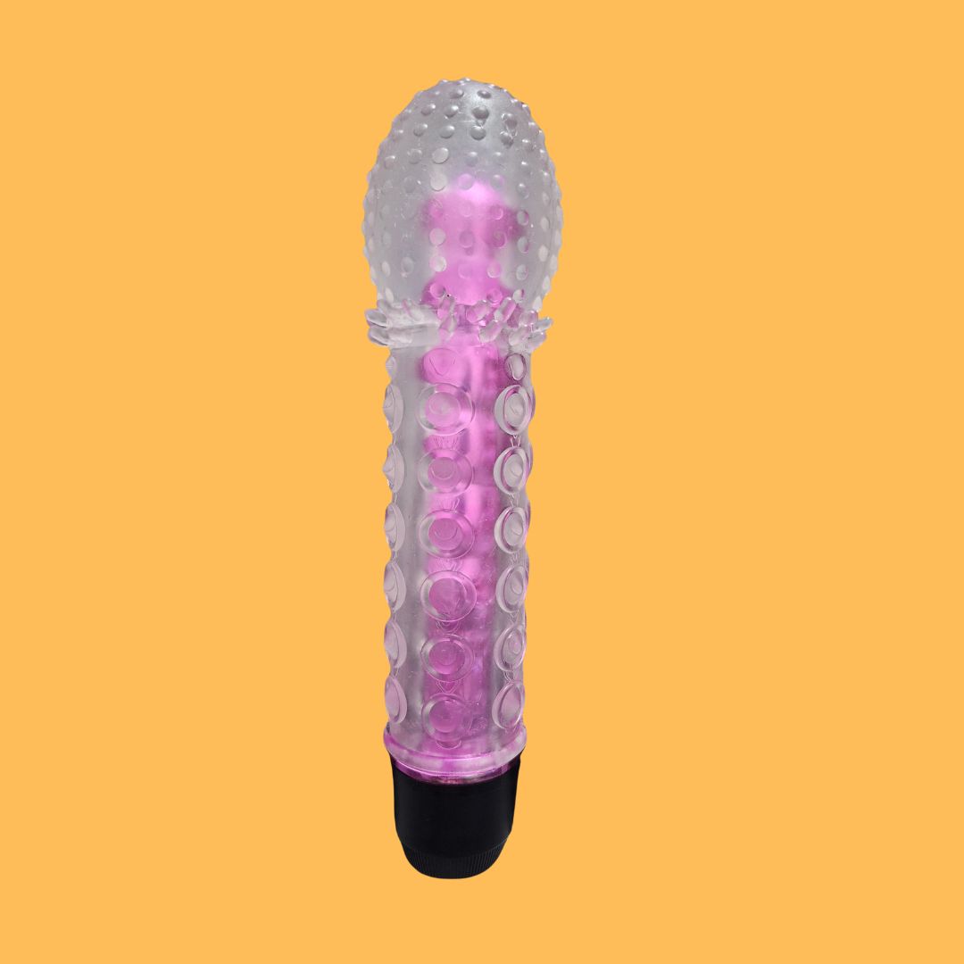 Kit Dupla Sensação - Vibrador 2 em 1 e Golden Chups Intt