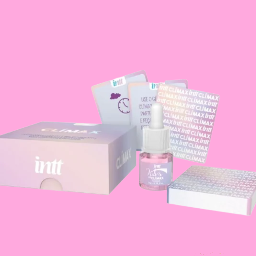 Jogo Clímax by INTT – 69 Cartas + Gel de Efeito Quente