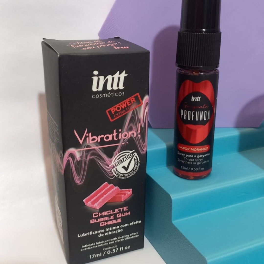 Combo Vibration Chiclete + Garganta Profunda | Experiência para Sexo Oral