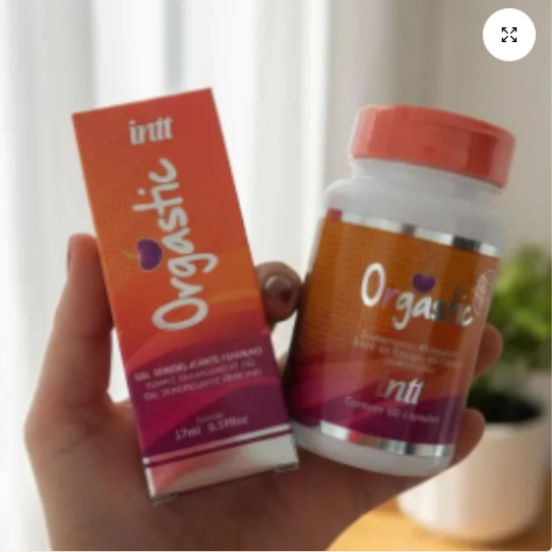 Combo Aiya™ Experience — Rabbit 3 em 1 Power Touch + Orgastic Gel & Cápsulas Intt