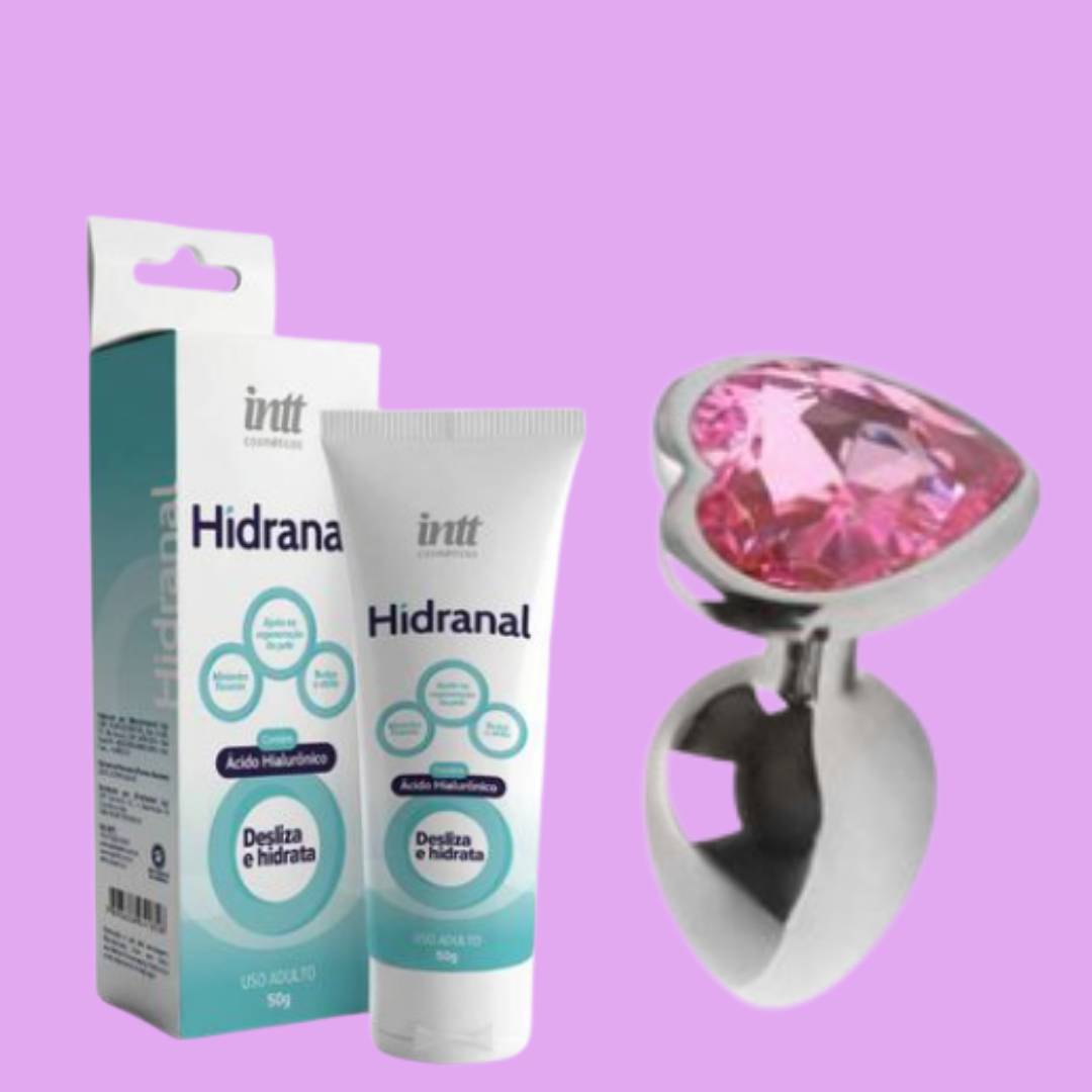 Cuidado, hidratação e novas possibilidades para explorar a intimidade com mais atenção ao seu conforto.

O Combo Terra Prometida reúne três produtos para complementar sua rotina de bem-estar íntimo: o Golden Button by Castropil, um dessensibilizante anal com partículas de ouro e vitamina E; o Hidranal, com ácido hialurônico; e um plug anal para explorar novas experiências de forma gradual e respeitando seus limites.

Uma combinação para quem busca cuidados com a pele da região anal e acessórios para momento