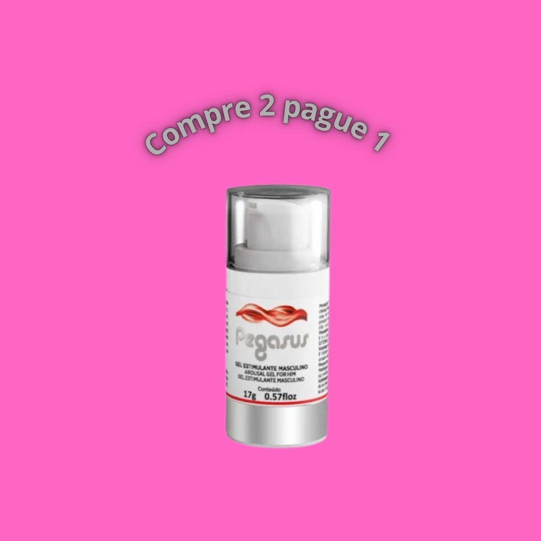 Kit Pegasus Gel Masculino Efeito Quente – Leve 2, Pague 1
