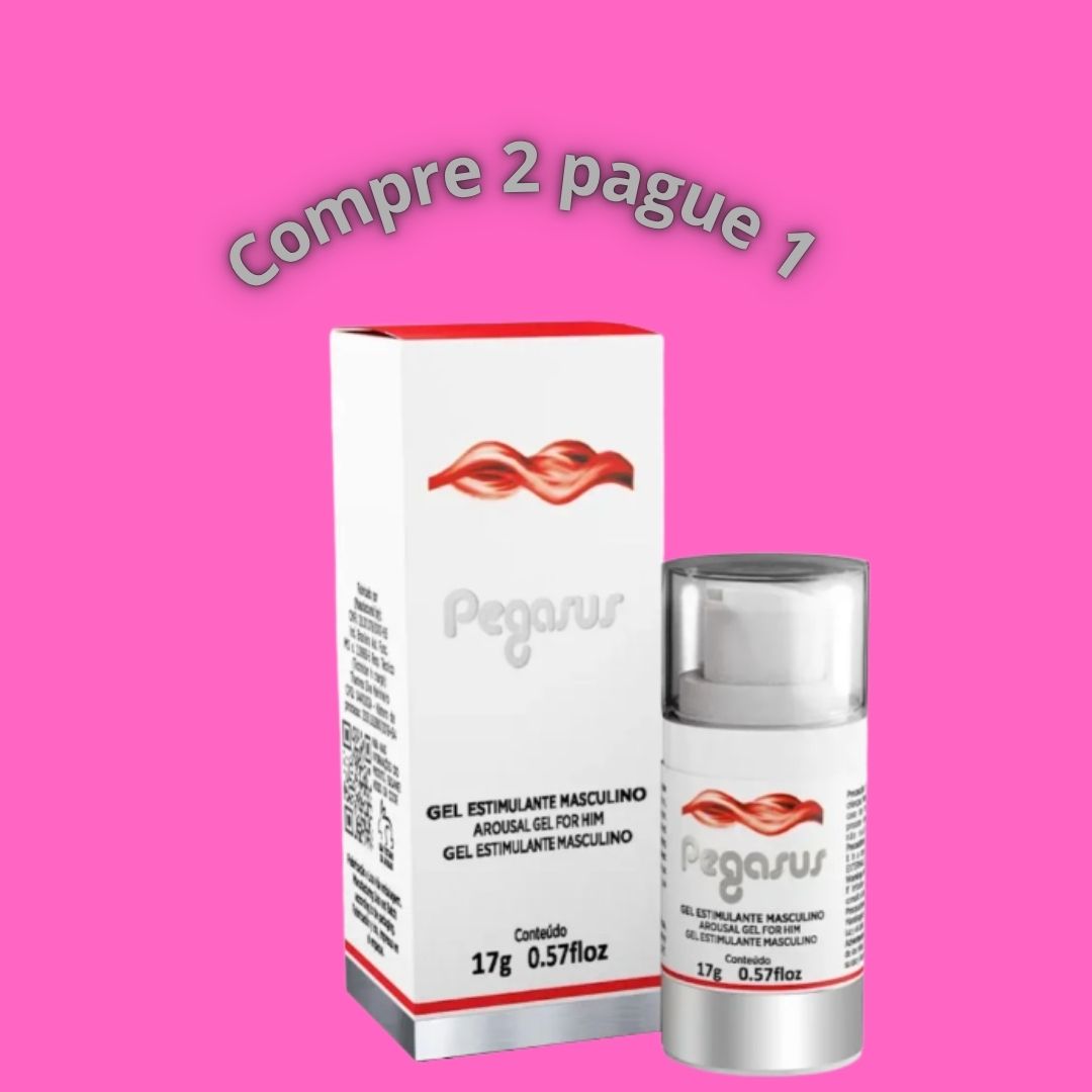 Kit Pegasus Gel Masculino Efeito Quente – Leve 2, Pague 1