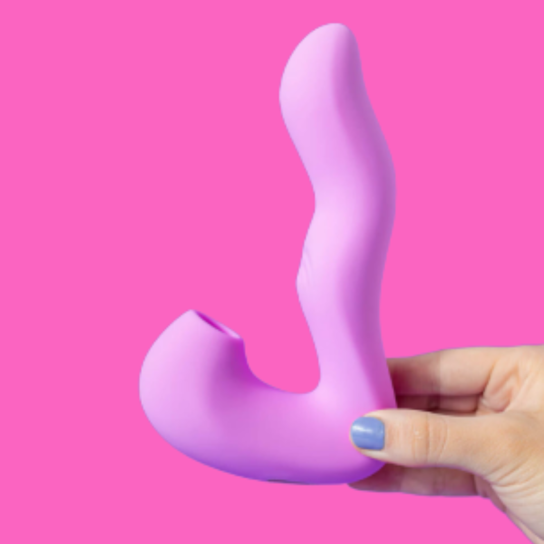 Kiss Sugador e Vibrador 3 em 1 com Power Touch + Pico Pulse