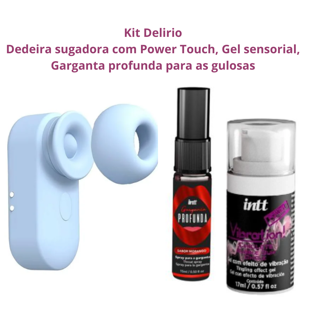 Três experiências. Diferentes formas de sentir. Um kit pensado para explorar muito além do básico.

O Kit Pulse Experience™ Libertàre reúne tecnologia e cosméticos sensoriais em uma combinação criada para quem busca variedade, intensidade e novas possibilidades em momentos individuais ou a dois.

No centro da experiência está o Pulse™ Libertàre, toy exclusivo de marca própria que reúne duas tecnologias em um único produto: pulsação e Power Touch.

Para completar, o kit acompanha Vibration Power Chiclete com