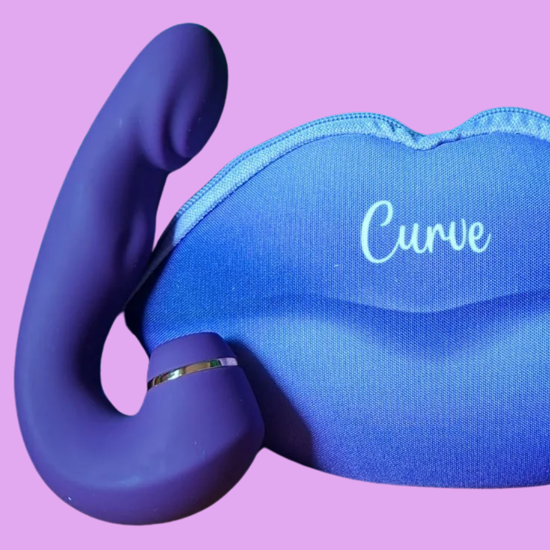 Curve | Vibrador 3 em 1 com Sucção, Vibração e Power Touch