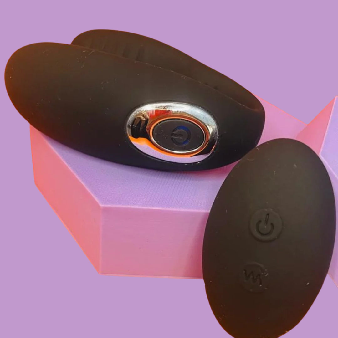Hari a Dois — Hari vibrador de casais em formato U + Jogo de Dados para Casais
