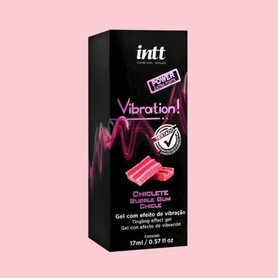 Gel Sensorial Vibration Bubble Gum -  INTT 17ml
