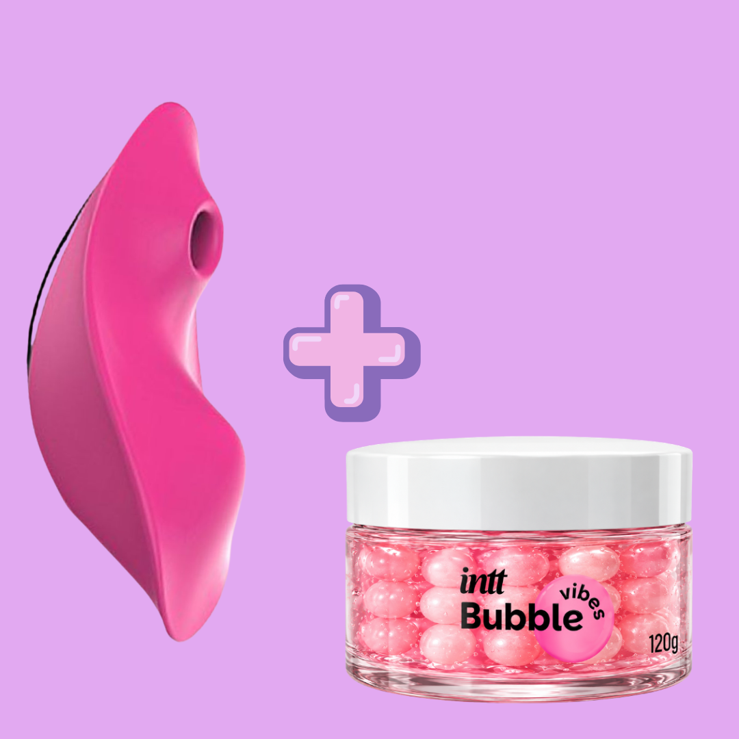 Discrição, tecnologia e novas sensações em um kit especial.

O Kit Eclipse combina o vibrador de calcinha Eclipse com o Bubble Vibes 3 em 1, de 120g, de presente. Uma oferta para quem deseja explorar novas possibilidades de autocuidado e intimidade, unindo praticidade, discrição e uma experiência sensorial diferenciada.

Eclipse — Vibrador de Calcinha

Discrição para explorar novas sensações no seu próprio ritmo.

O vibrador de calcinha Eclipse é o produto principal deste kit.