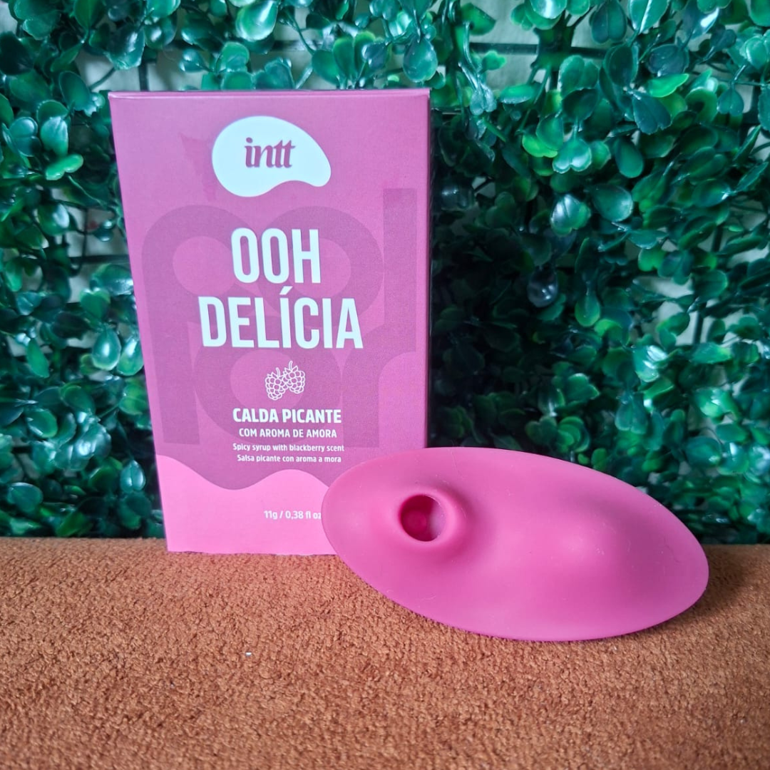 Kit Eclipse Experience — Calcinha Vibratória com Sugador + Oh! Delícia Intt