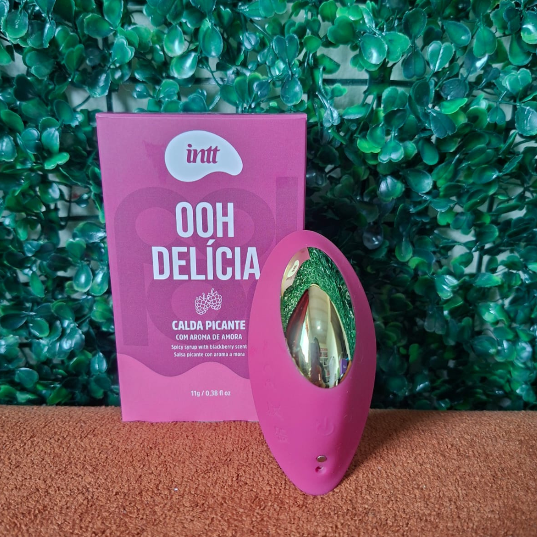 Kit Eclipse Experience — Calcinha Vibratória com Sugador + Oh! Delícia Intt