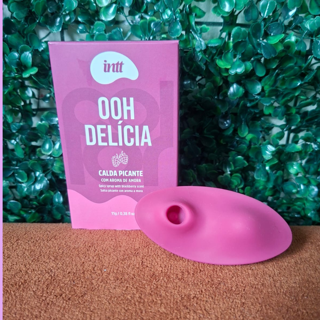 Kit Eclipse Experience — Calcinha Vibratória com Sugador + Oh! Delícia Intt