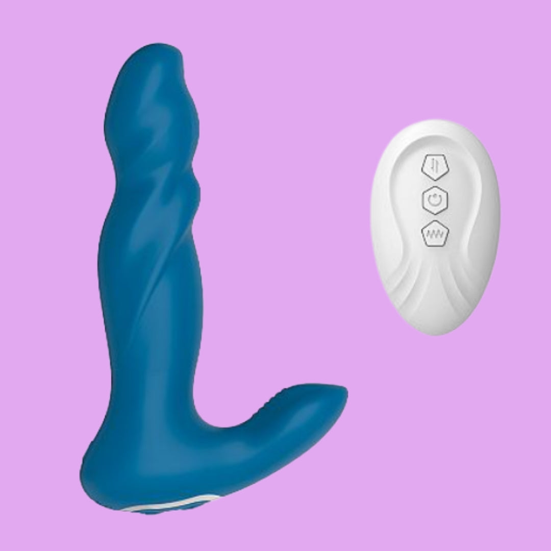 Enki Libertàre | Vibrador com Controle Remoto e Vai e Vem