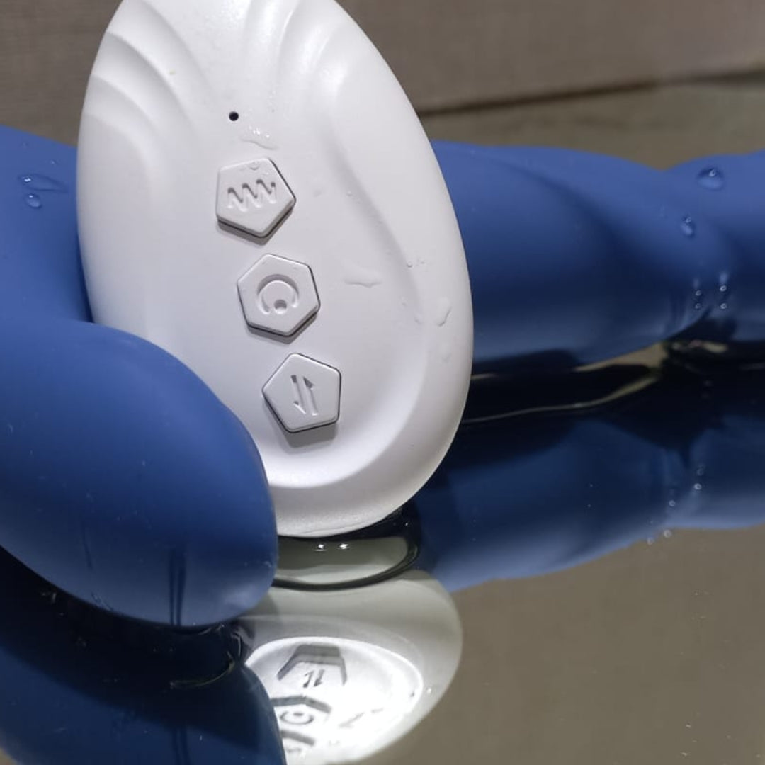 Enki Libertàre | Vibrador com Controle Remoto e Vai e Vem