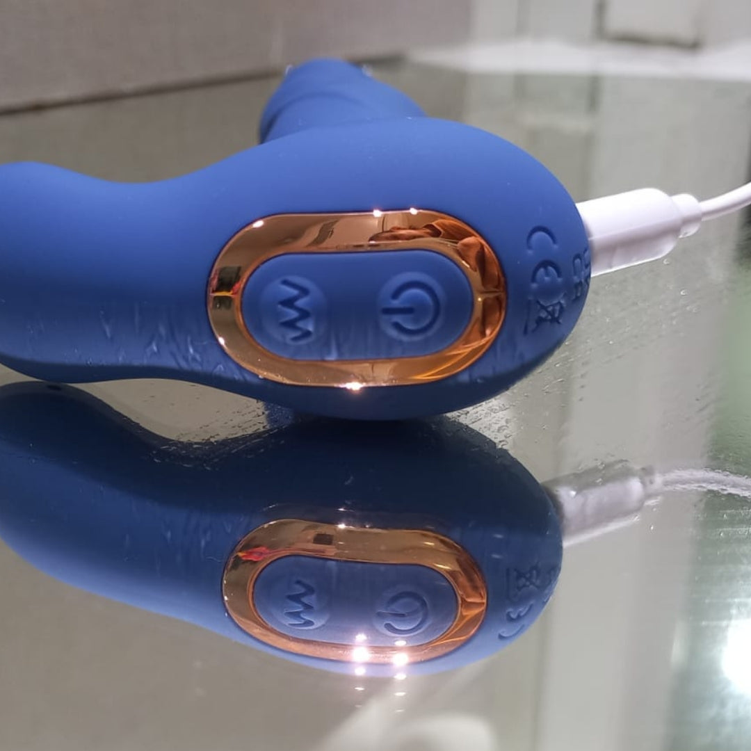 Enki Libertàre | Vibrador com Controle Remoto e Vai e Vem