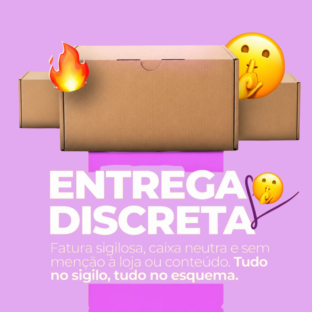 Pequena no tamanho. Versátil nas sensações. E com um presente para tornar os momentos a dois ainda mais especiais.

A Lis é uma dedeira sugadora desenvolvida para quem busca praticidade, discrição e novas possibilidades de estimulação íntima. Com sucção localizada, formato compacto e design pensado para facilitar o manuseio, ela permite explorar diferentes posicionamentos e descobrir novas sensações no próprio ritmo.

E nesta oferta, sua compra acompanha um presente especial: 1 Ooh Delícia Amora Intt, calda