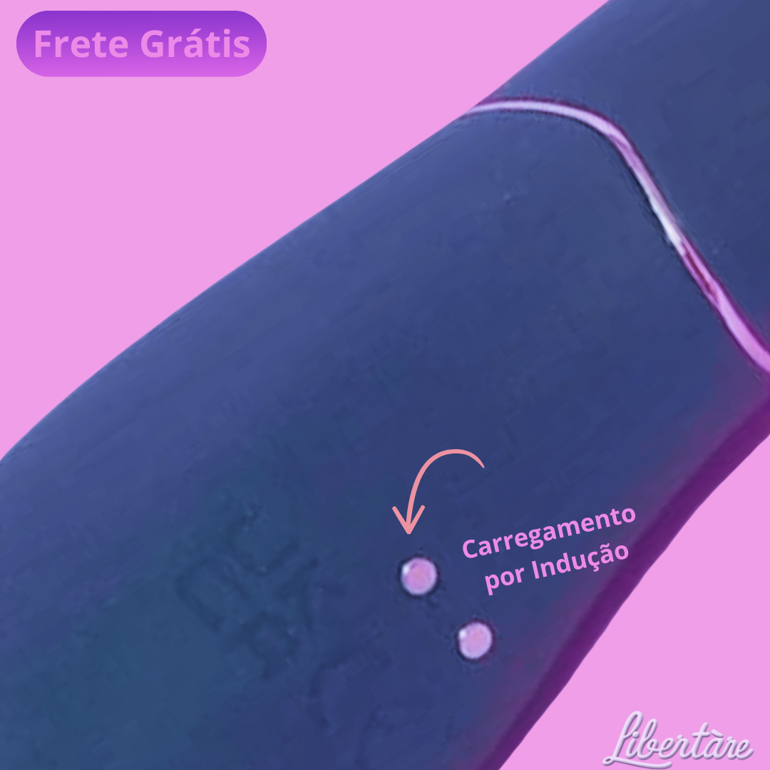 Liz — Vibrador power rabbit vai e vem, com estimulador de clitóris