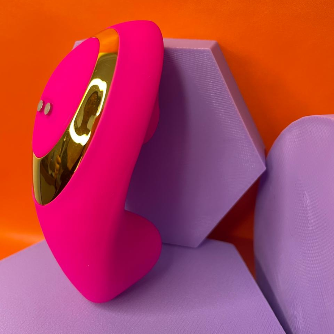 Anna Calcinha Vibratória e Sucção Real – Controle Absoluto pelo App - Rosa