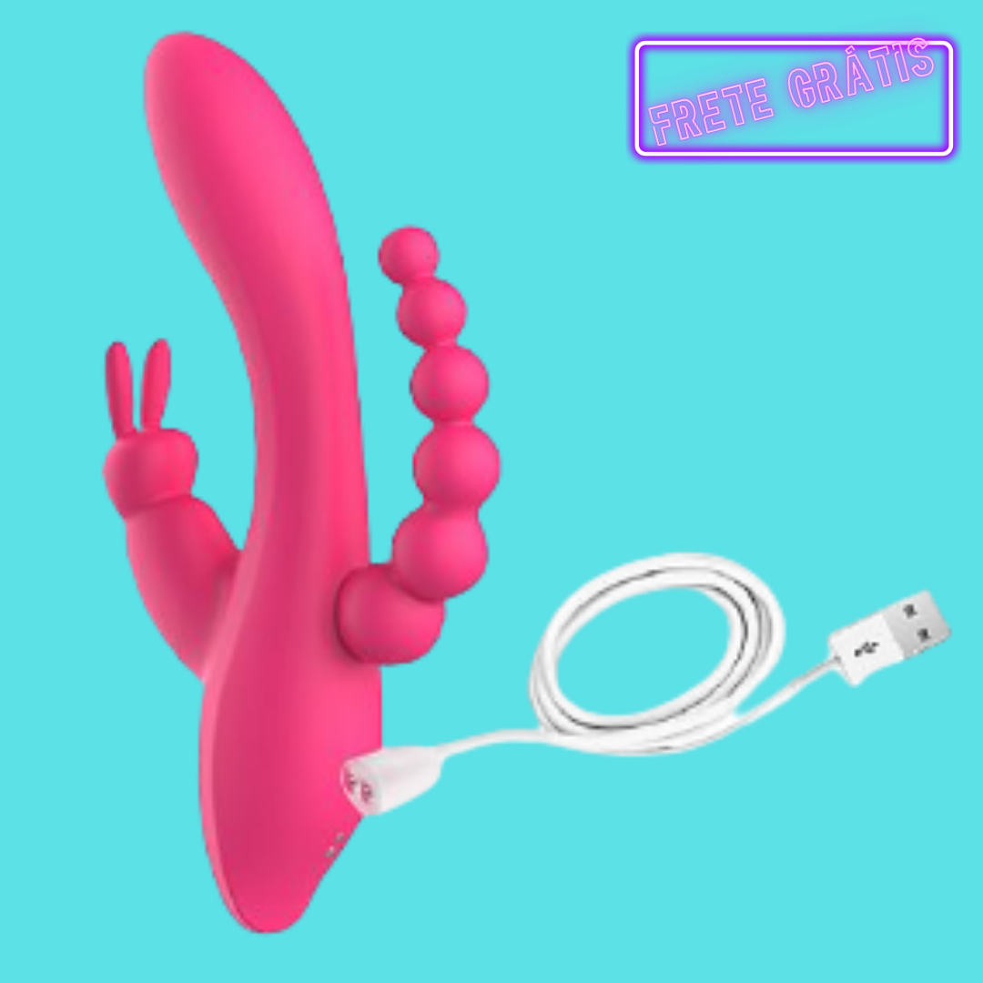 Trinity vibrador — três estímulos, um único destino: fazer você perder o controle