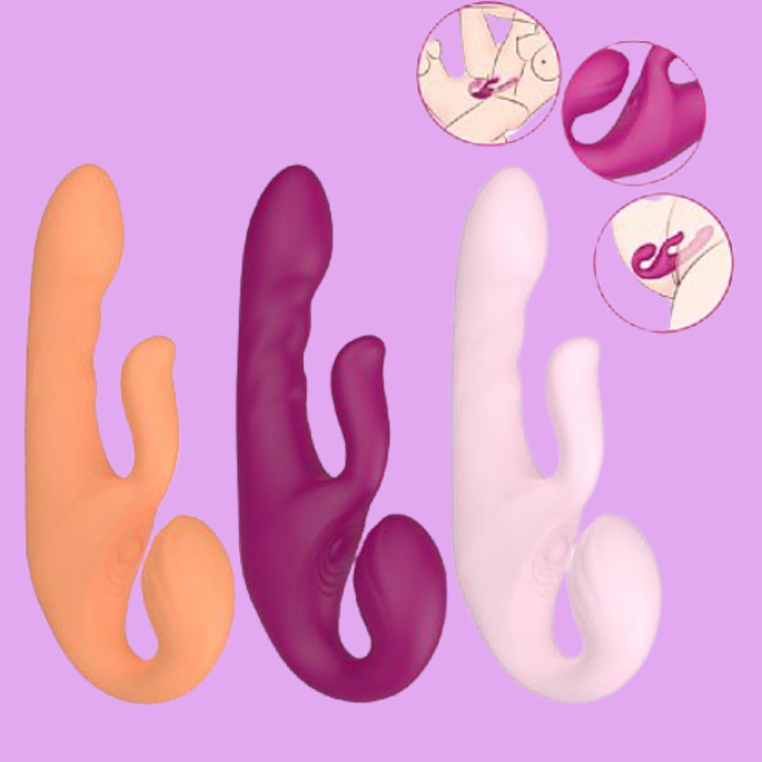Fusion -  Vibrador de Ponto G e Clitóris com Tapping