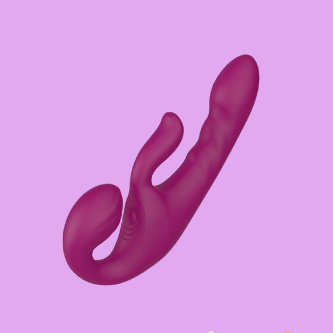Fusion -  Vibrador de Ponto G e Clitóris com Tapping