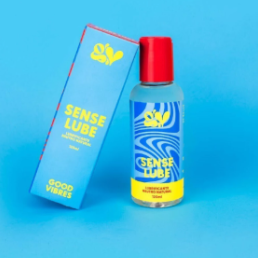 Sense Lube -  Lubrificante Hidratante Neutro 100% Natural
