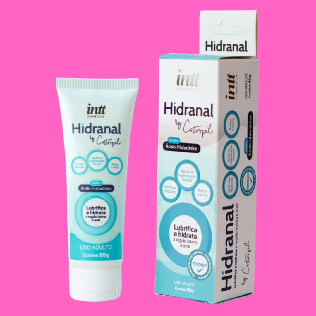 Hidranal lubrificante íntimo e anal com ácido hialurônico 50g