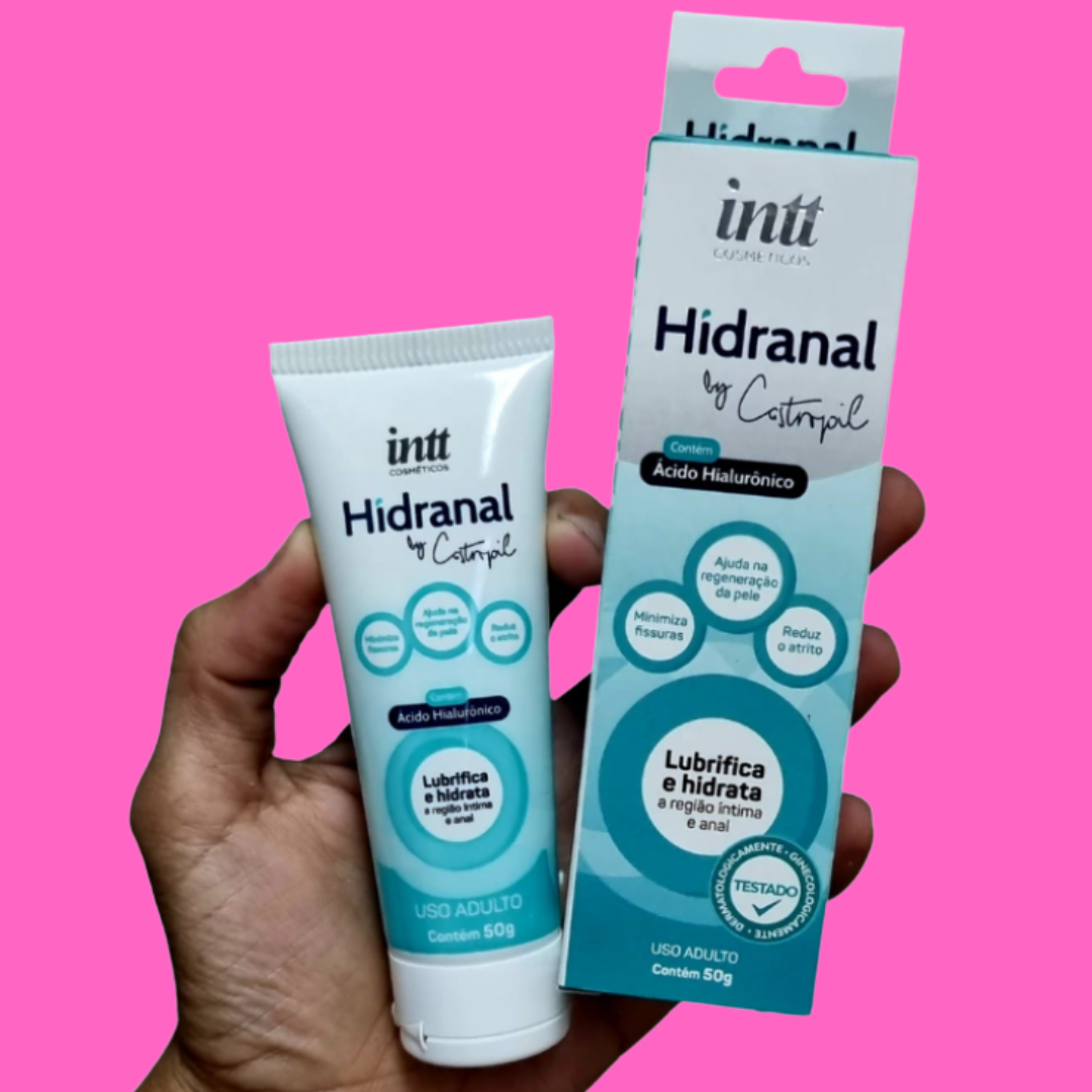Hidranal lubrificante íntimo e anal com ácido hialurônico 50g
