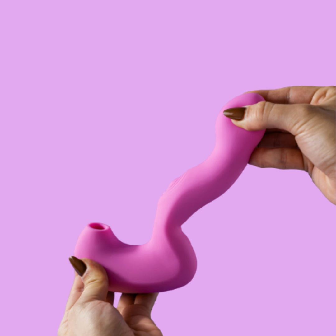 Kiss Sugador e Vibrador 3 em 1 com Power Touch